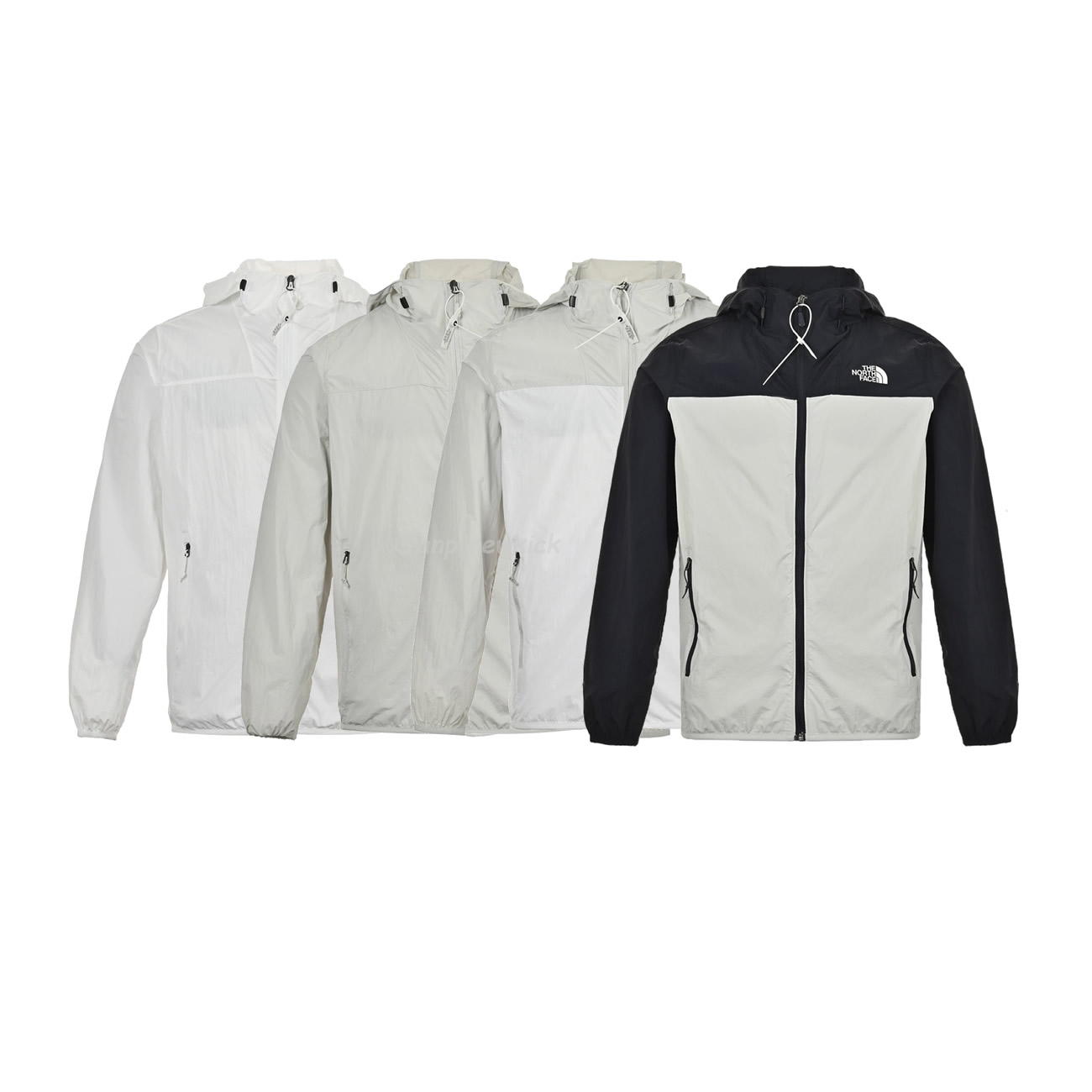 The North Face M Upf Wind Jacket Outdoor Sports Thin Hooded Breathable Windproof And Sun Proof Clothing (1) - newkick.org